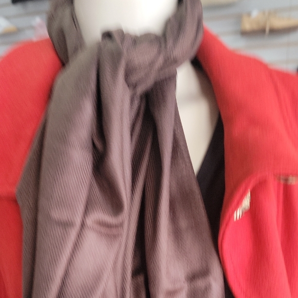 Pashmina Brown Scarf - Picture 4 of 5